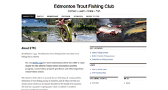 Desktop Screenshot of edmontontrout.ca